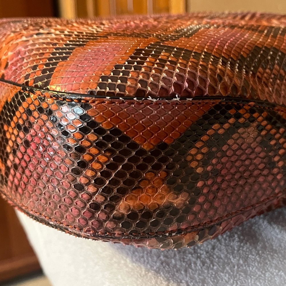 Authentic Gucci Jackie Large Python Bag - image 6